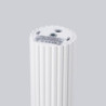 Plafonnier KARBON 40 Blanc Sollux | Tube GU10 Design