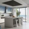 Plafonnier KARBON 40 Blanc Sollux | Tube GU10 Design