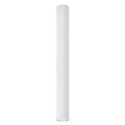 Plafonnier KARBON 60 Blanc Sollux | Tube GU10 Design