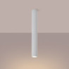Plafonnier KARBON 60 Blanc Sollux | Tube GU10 Design