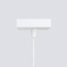 Suspension KARBON 1 Blanc Sollux | Lampe GU10 Design