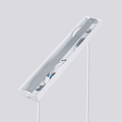 Suspension KARBON 2 Blanc Sollux | 2 Lampes GU10 Design