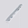 Suspension KARBON 2 Blanc Sollux | 2 Lampes GU10 Design
