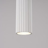 Suspension KARBON 3L Blanc Sollux | 3 Lampes GU10 Design