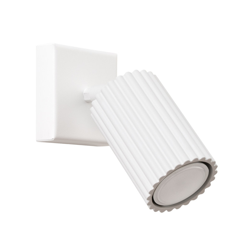 Applique KARBON Blanc Sollux | Applique murale GU10 orientable