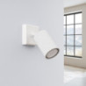 Applique KARBON Blanc Sollux | Applique murale GU10 orientable