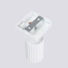Applique KARBON Blanc Sollux | Applique murale GU10 orientable
