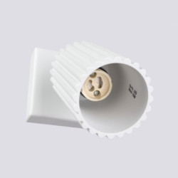 Applique KARBON Blanc Sollux | Applique murale GU10 orientable