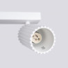 Plafonnier KARBON 2 Blanc Sollux | 2 Spots GU10 Orientables