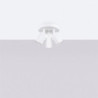Plafonnier KARBON 3P Blanc Sollux | 3 Spots GU10 Orientables