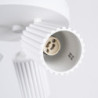 Plafonnier KARBON 3P Blanc Sollux | 3 Spots GU10 Orientables