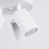 Plafonnier KARBON 3P Blanc Sollux | 3 Spots GU10 Orientables