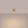 Plafonnier KARBON 10 Or Sollux | Spot GU10 Design Minimaliste