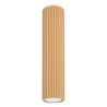 Plafonnier KARBON 30 Or Sollux | Tube GU10 Design en Aluminium