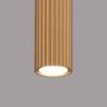 Plafonnier KARBON 30 Or Sollux | Tube GU10 Design en Aluminium