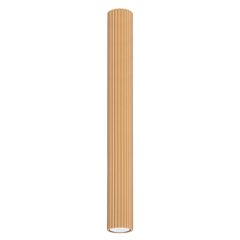 Plafonnier KARBON 60 Or Sollux | Tube LED GU10 Design