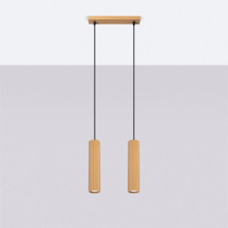 Suspension KARBON 2 Or Sollux | Suspension 2 GU10 Design