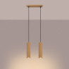 Suspension KARBON 2 Or Sollux | Suspension 2 GU10 Design