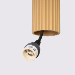 Suspension KARBON 2 Or Sollux | Suspension 2 GU10 Design