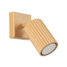 Applique KARBON Or Sollux | Applique murale GU10 orientable