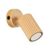 Applique KARBON Or avec Interrupteur Sollux | Applique Murale GU10 Design