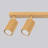 Plafonnier KARBON 6L Or Sollux | Plafonnier 6 Spots GU10 Design
