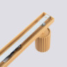 Plafonnier KARBON 6L Or Sollux | Plafonnier 6 Spots GU10 Design