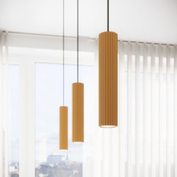 Plafonnier KARBON 6L Or Sollux | Plafonnier 6 Spots GU10 Design