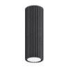 Plafonnier KARBON 20 Noir Sollux | Spot Tubulaire GU10 Design