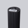 Plafonnier KARBON 30 Noir Sollux | Luminaire Tubulaire GU10
