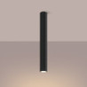 Plafonnier KARBON 60 Noir Sollux | Luminaire Tubulaire GU10 60 cm