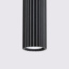 Lampe suspendue KARBON 3L Noir Sollux | Suspension Linéaire 3 GU10 Design