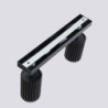 Plafonnier KARBON 2 Noir Sollux | 2 Spots GU10 Orientables Design