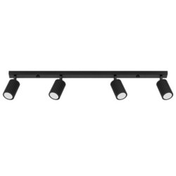 Plafonnier KARBON 4L noir