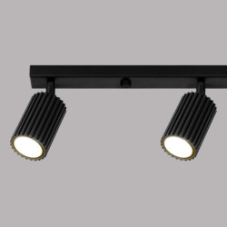 Plafonnier KARBON 4L noir