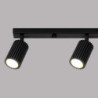 Plafonnier KARBON 4L noir