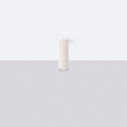 Plafonnier KARBON 20 Beige Sollux | Spot Tubulaire GU10 Design 20 cm