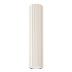 Plafonnier KARBON 30 Beige Sollux | Spot Tubulaire GU10 Design 30 cm