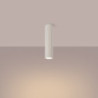 Plafonnier KARBON 30 Beige Sollux | Spot Tubulaire GU10 Design 30 cm