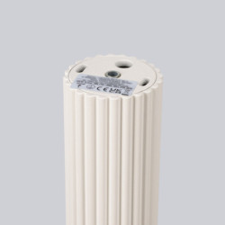 Plafonnier KARBON 30 Beige Sollux | Spot Tubulaire GU10 Design 30 cm