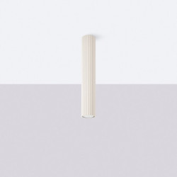 Plafonnier KARBON 40 Beige Sollux | Spot Tubulaire GU10 Design 40 cm