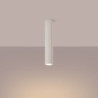 Plafonnier KARBON 40 Beige Sollux | Spot Tubulaire GU10 Design 40 cm