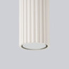 Plafonnier KARBON 40 Beige Sollux | Spot Tubulaire GU10 Design 40 cm