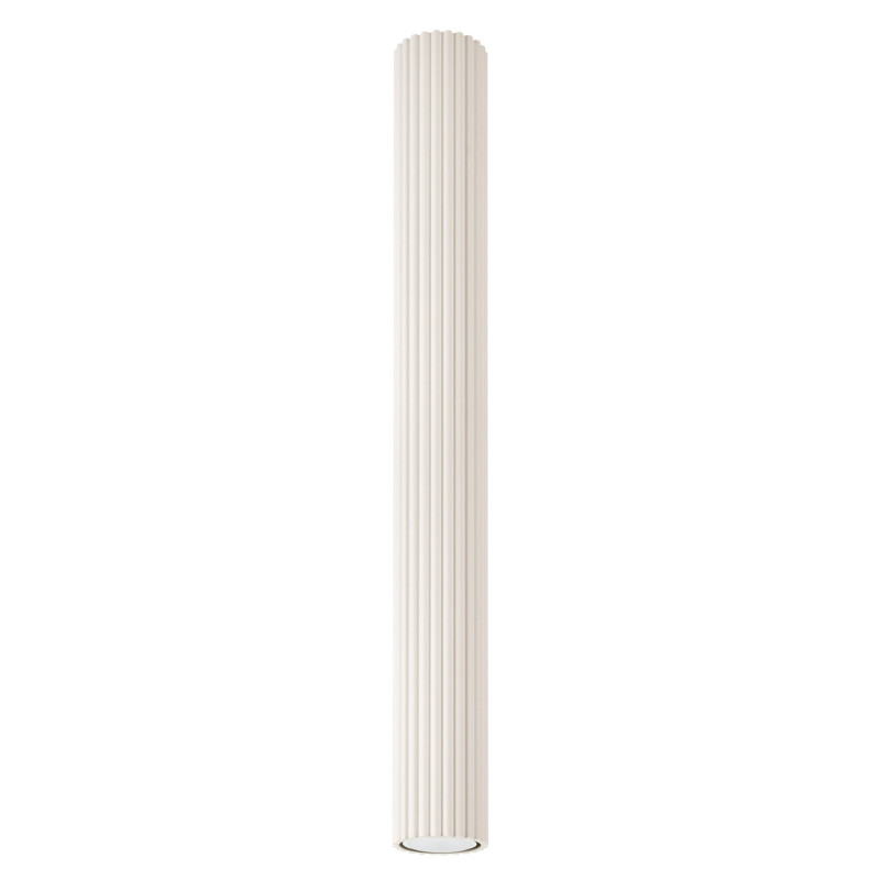 Plafonnier KARBON 60 Beige Sollux | Spot Tubulaire GU10 Design 60 cm