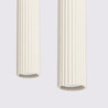 Lampe suspendue KARBON 2 Beige Sollux | Suspension Double GU10 Design