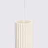 Lampe suspendue KARBON 2 Beige Sollux | Suspension Double GU10 Design