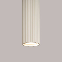 Lampe suspendue KARBON 3L Beige Sollux | Suspension 3 Lumières GU10