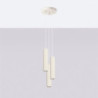 Lampe suspendue KARBON 3P Beige Sollux | Suspension Triple GU10 Design