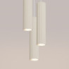 Lampe suspendue KARBON 3P Beige Sollux | Suspension Triple GU10 Design