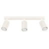 Plafonnier KARBON 3L Beige Sollux | Plafonnier 3 Spots GU10 Orientables